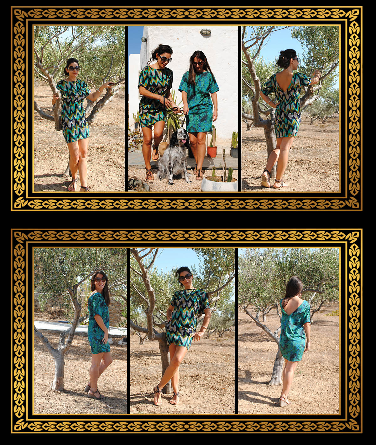 bohoQueens Green Dress